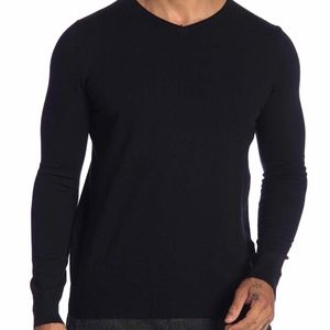 Black XRAY V-Neck Sweater